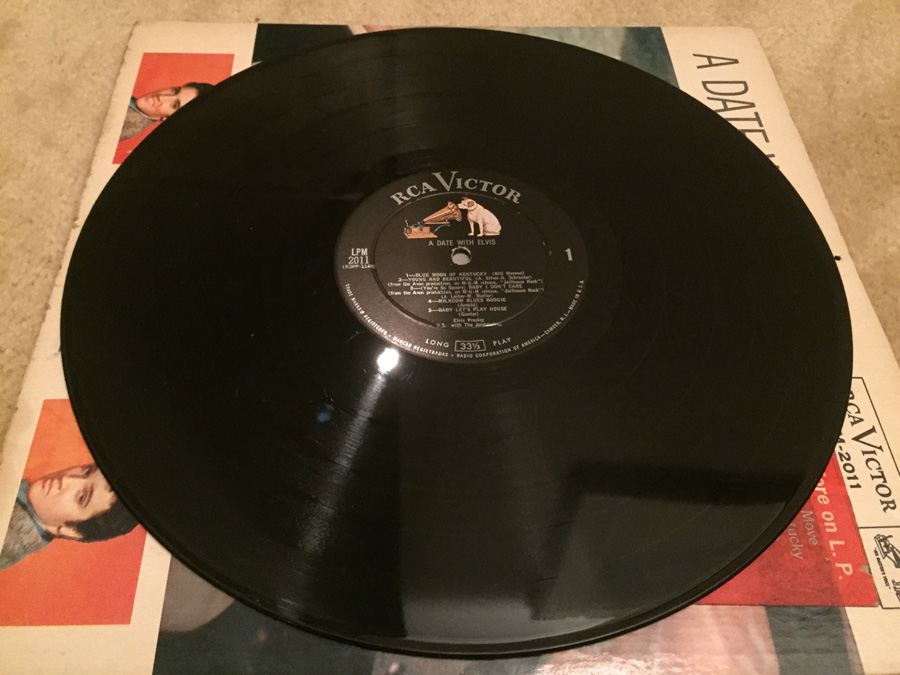 Elvis Presley ‎- A Date With Elvis - RCA Victor ‎- LPM-2011 [Photo 6]