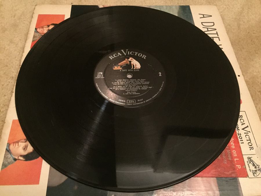 Elvis Presley ‎- A Date With Elvis - RCA Victor ‎- LPM-2011 [Photo 8]