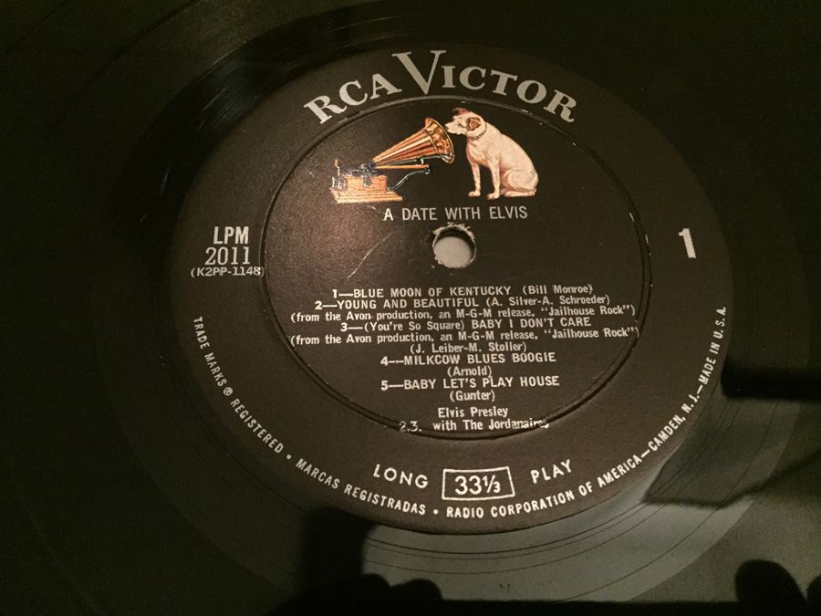 Elvis Presley ‎- A Date With Elvis - RCA Victor ‎- LPM-2011 [Photo 7]