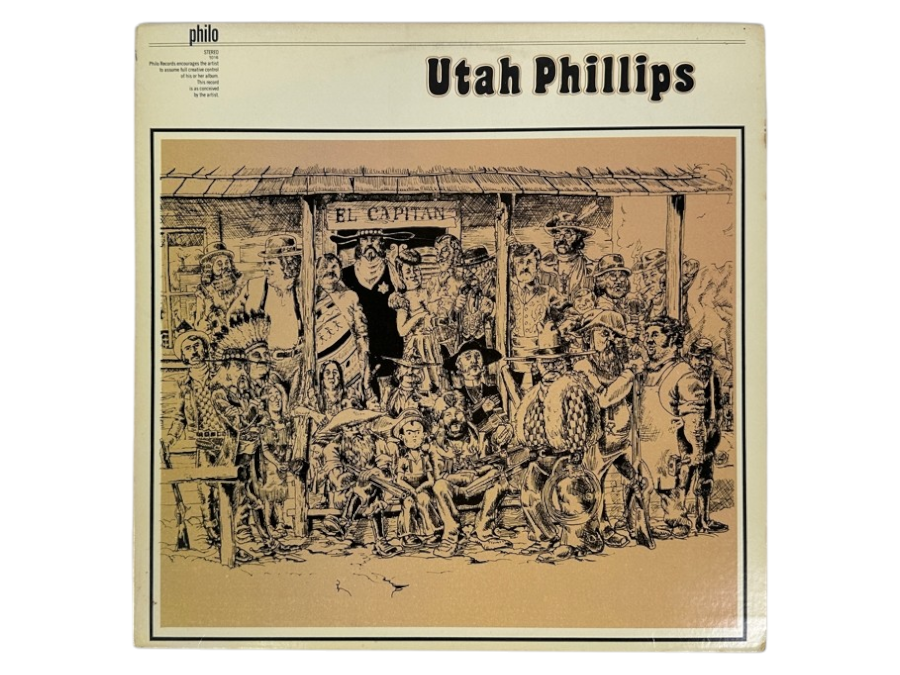 Utah Phillips - Utah Phillips - Philo PH 1006 1973 Vinyl Record