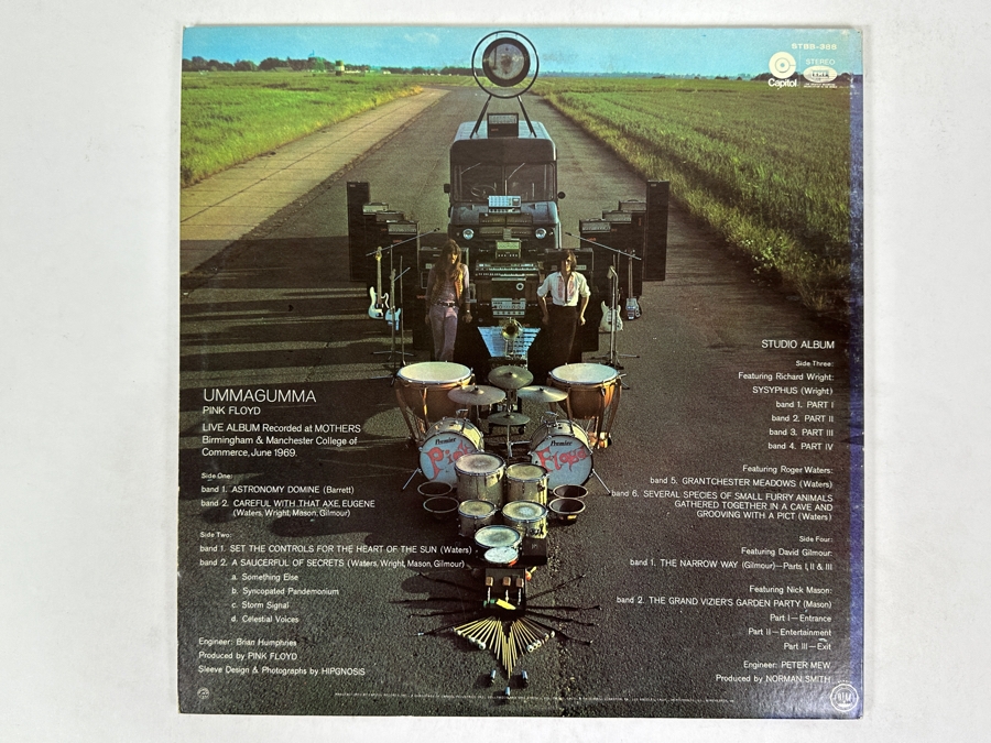 Pink Floyd - Ummagumma Harvest [STBB-388], 1969 2 x Vinyl Record [Photo 3]