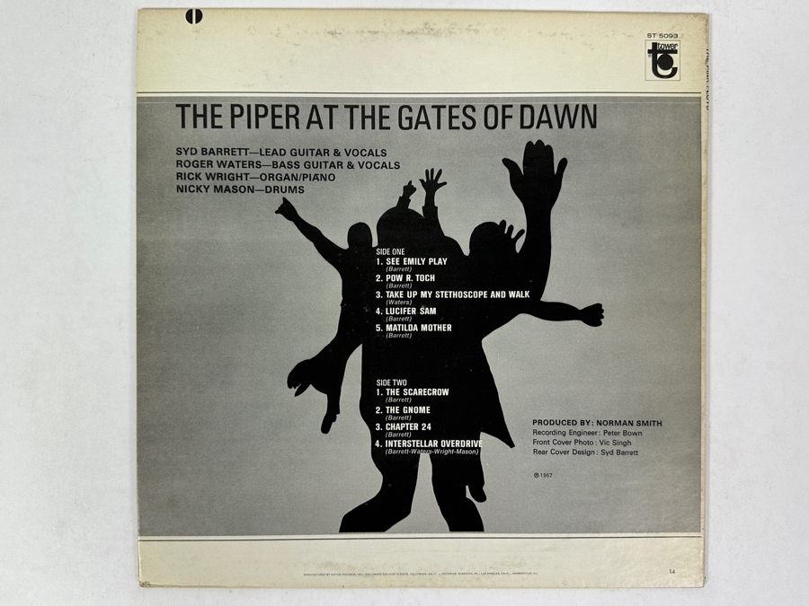 Pink Floyd - The Piper At The Gates Of Dawn, Tower ST 5093, 1967 Vinyl Record [Photo 2]