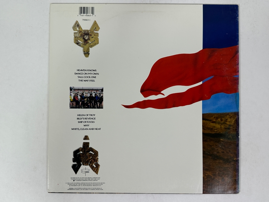 Robert Plant - Now And Zen, Es Paranza 7 90863-1 1988 Vinyl Record [Photo 2]