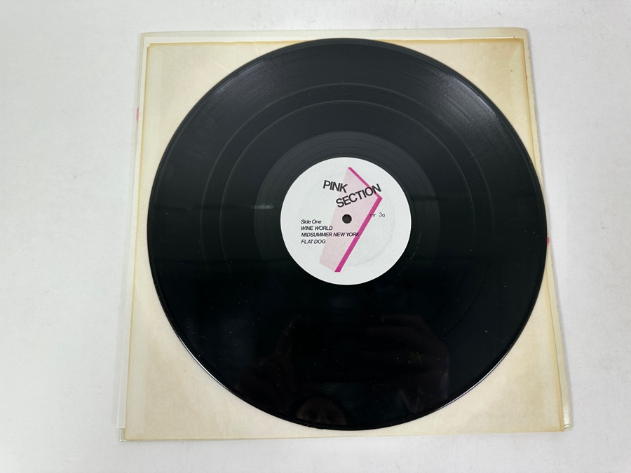 Pink Section - Pink Section, Future Records 1980 Vinyl Record [Photo 4]