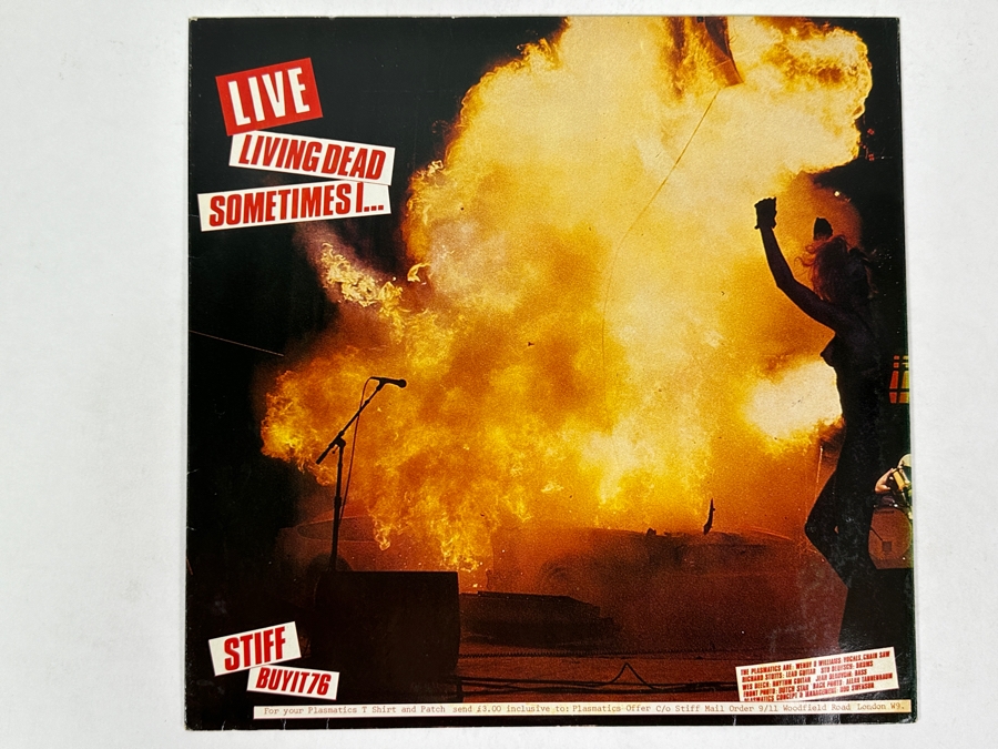 Plasmatics - Butcher Baby, Stiff Records, BUY IT 76, 1980 Vinyl Record [Photo 2]