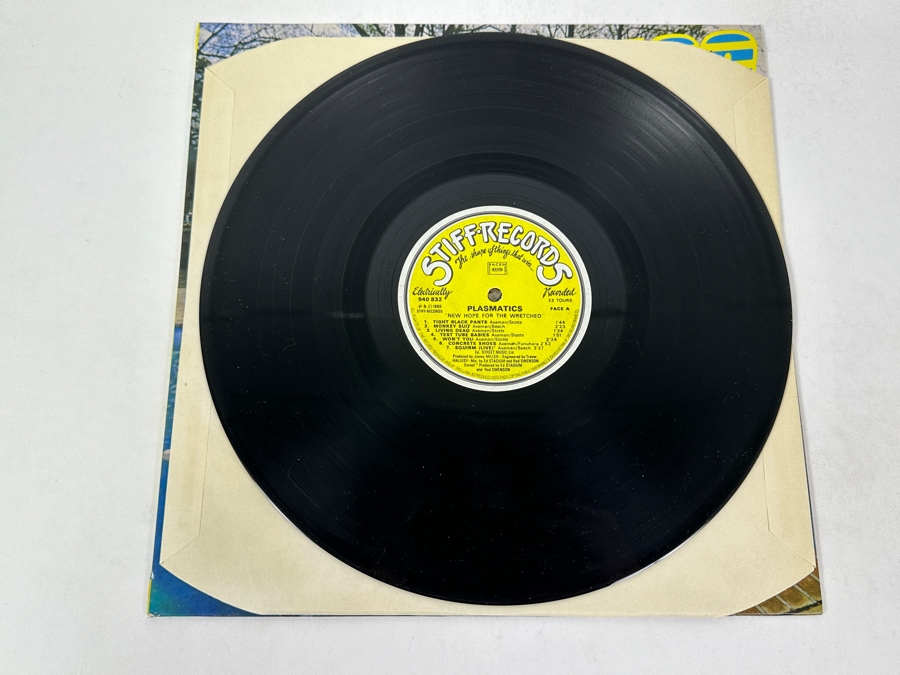 Plasmatics - New Hope For The Wretched Stiff Records, 940 832, 1980. Vinyl Record [Photo 3]