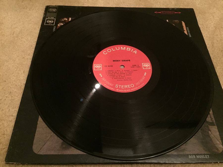 Moby Grape ‎- Moby Grape - Columbia ‎- CS 9498 - The Finger Album [Photo 5]