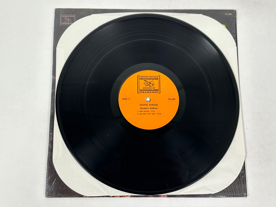 Dexter Gordon - Gordon's Gotham, Everest Records / Archive Of Folk & Jazz Music, FS-360, 1981 Vinyl Record [Photo 2]
