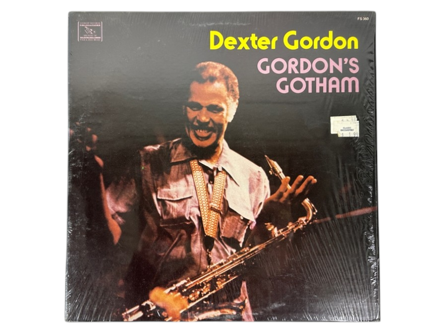 Dexter Gordon - Gordon's Gotham, Everest Records / Archive Of Folk & Jazz Music, FS-360, 1981 Vinyl Record