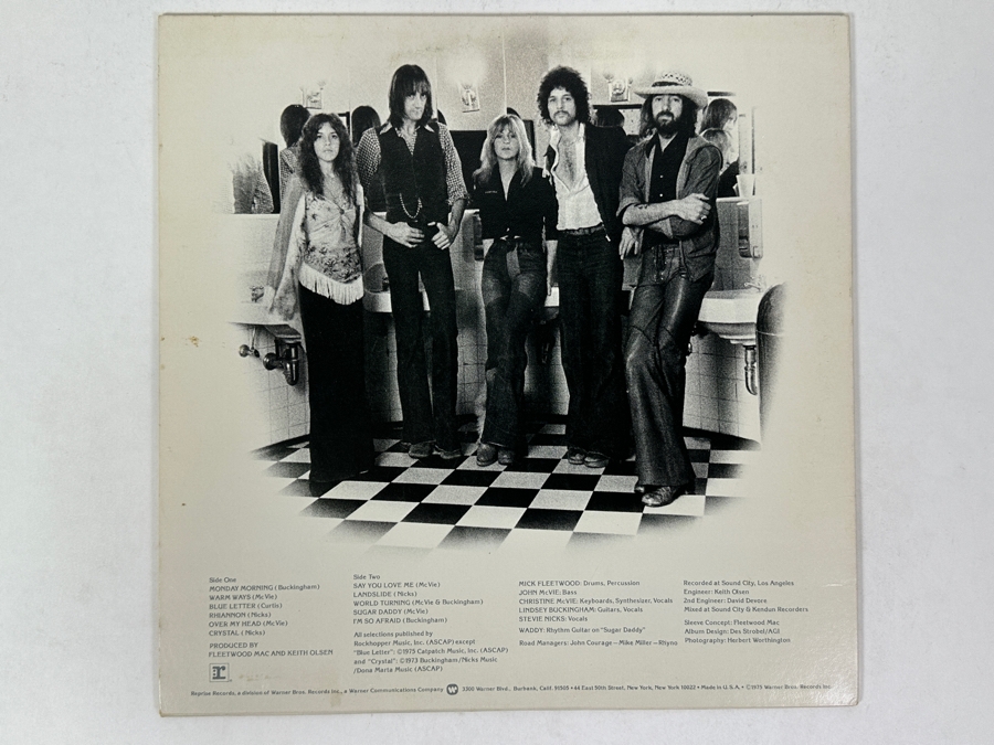 Fleetwood Mac - Fleetwood Mac Reprise Records MS 2225 1975 Vinyl Record [Photo 2]