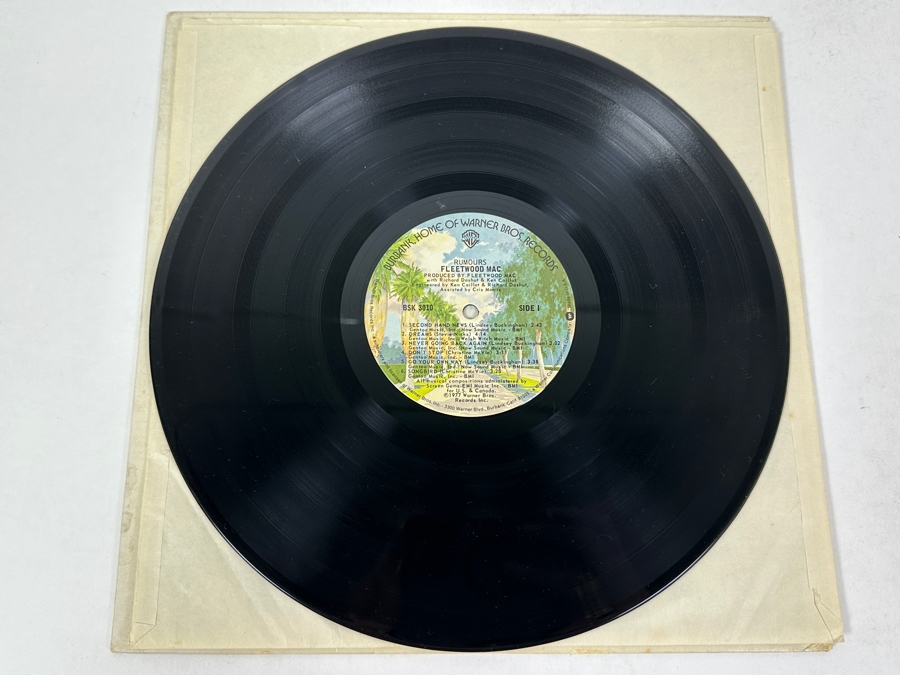 Fleetwood Mac - Rumours. Warner Bros. Records Inc. [BSK 3010], 1977 Vinyl Record [Photo 4]