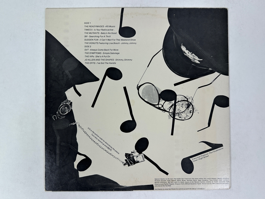 Various Artists - 415 Music - 415 Music 415-0001 1980 Vinyl Record [Photo 2]