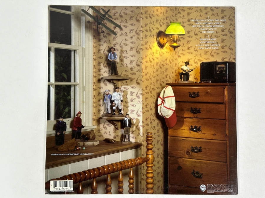 John Fogerty - Centerfield Warner Bros. Records 1-25203 1985 Vinyl Record [Photo 2]