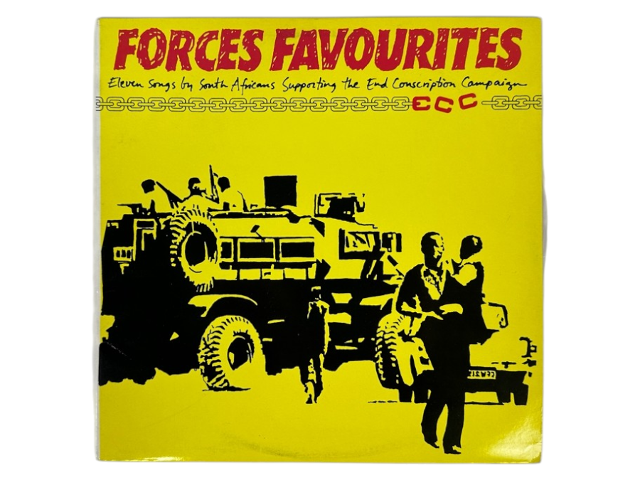 Various Artists - Forces Favourites - Eleven Songs By South Africans Supporting The End Conscription Campaign - Rounder Records 4023 1987 Vinyl Record
