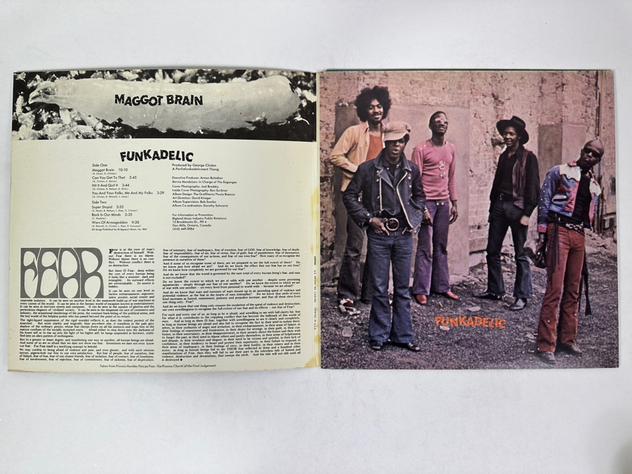 Funkadelic - Maggot Brain, Westbound WB-2007, 1971 Vinyl Record [Photo 2]