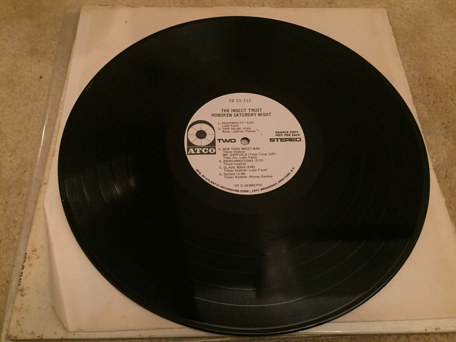 Insect Trust, The ‎- Hoboken Saturday Night - ATCO Records ‎- SD 33-313 - PROMO [Photo 5]