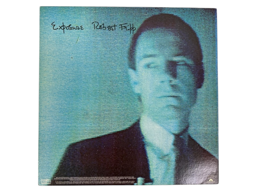 Robert Fripp (King Crimson) - Exposure. Polydor, EGLP 101, 1979. Vinyl Record