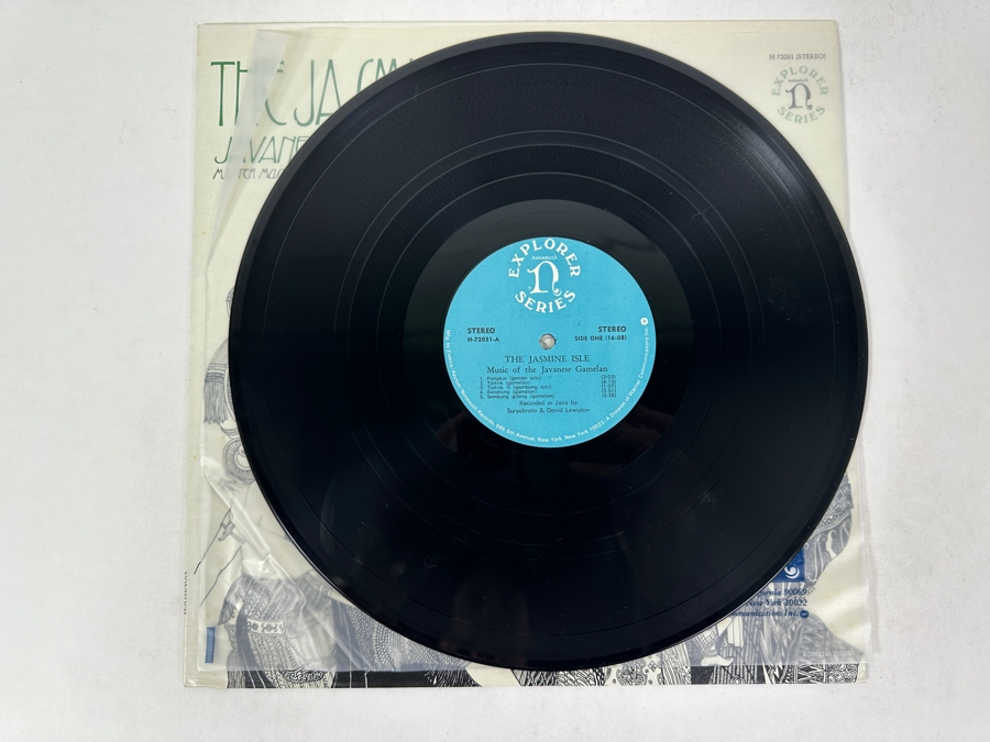 Master Musicians Of Java - The Jasmine Isle, Nonesuch Records, H-72031, 1969. Vinyl Record [Photo 3]