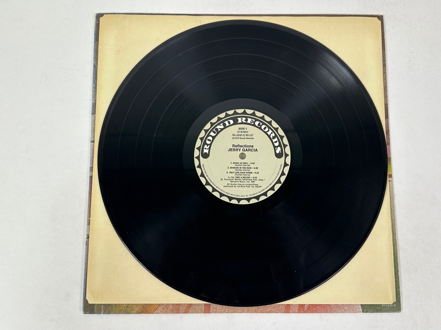 Jerry Garcia - Reflections, Round Records, RX-LA565-G, 1976 Vinyl Record [Photo 4]