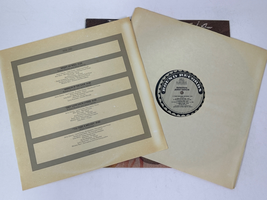 Jerry Garcia - Reflections, Round Records, RX-LA565-G, 1976 Vinyl Record [Photo 3]