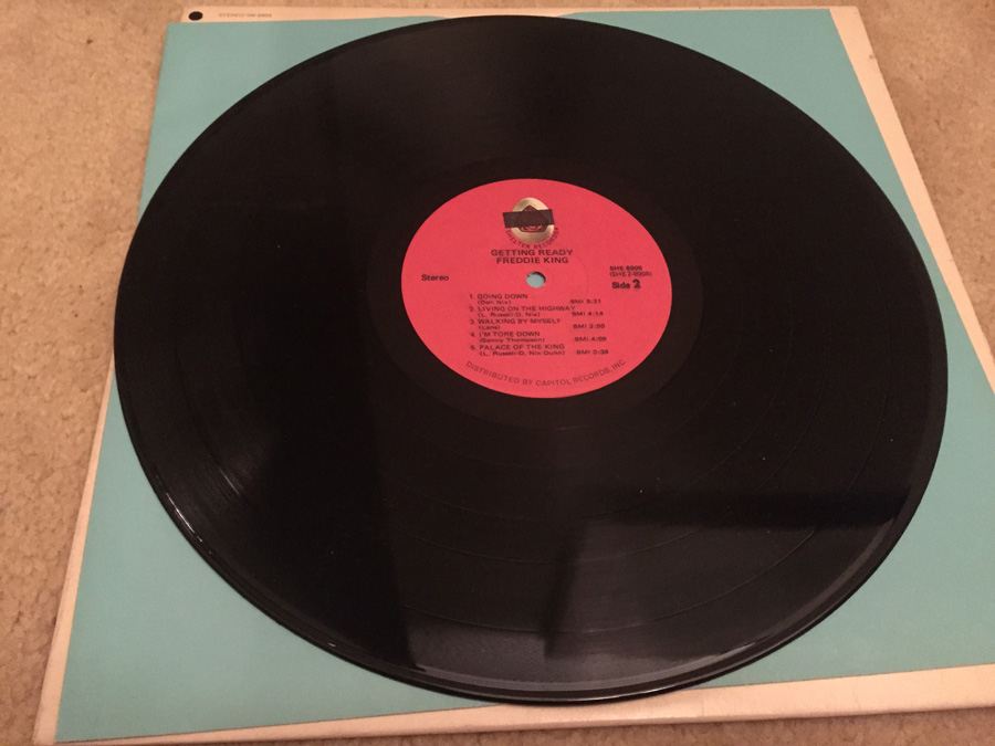 Freddie King ‎- Getting Ready... - Shelter Records ‎- SHE-8905 [Photo 5]