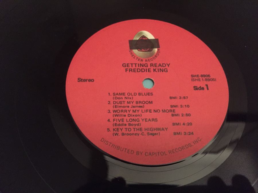 Freddie King ‎- Getting Ready... - Shelter Records ‎- SHE-8905 [Photo 4]