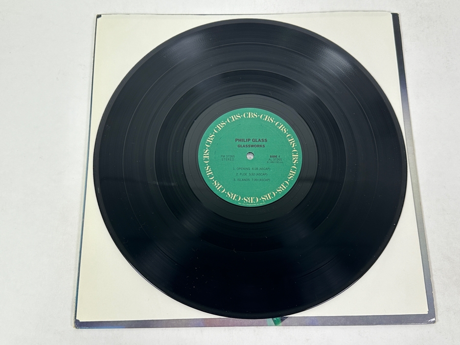 Philip Glass - Philip Glass CBS FM 37265, 1982 Vinyl Record [Photo 3]