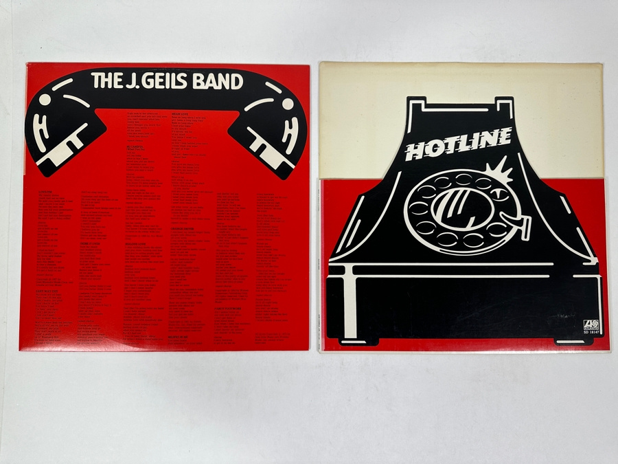 The J. Geils Band - Hotline, Atlantic Records SD 18147 1975 Vinyl Record [Photo 3]