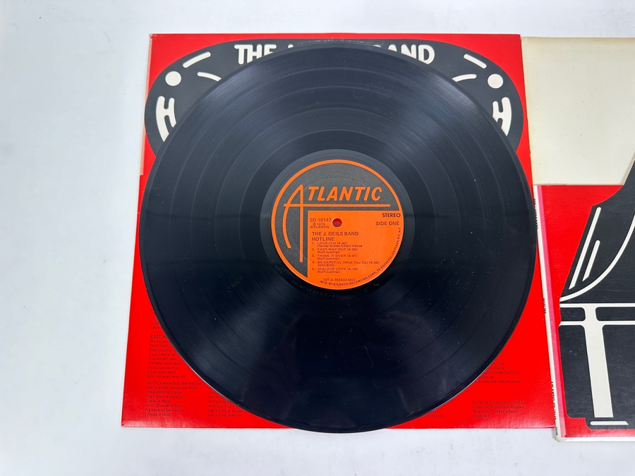 The J. Geils Band - Hotline, Atlantic Records SD 18147 1975 Vinyl Record [Photo 4]