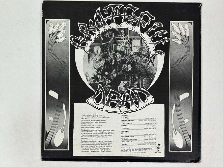 Grateful Dead - American Beauty Warner Bros. Records WS 1893, 1970 Vinyl Record [Photo 2]