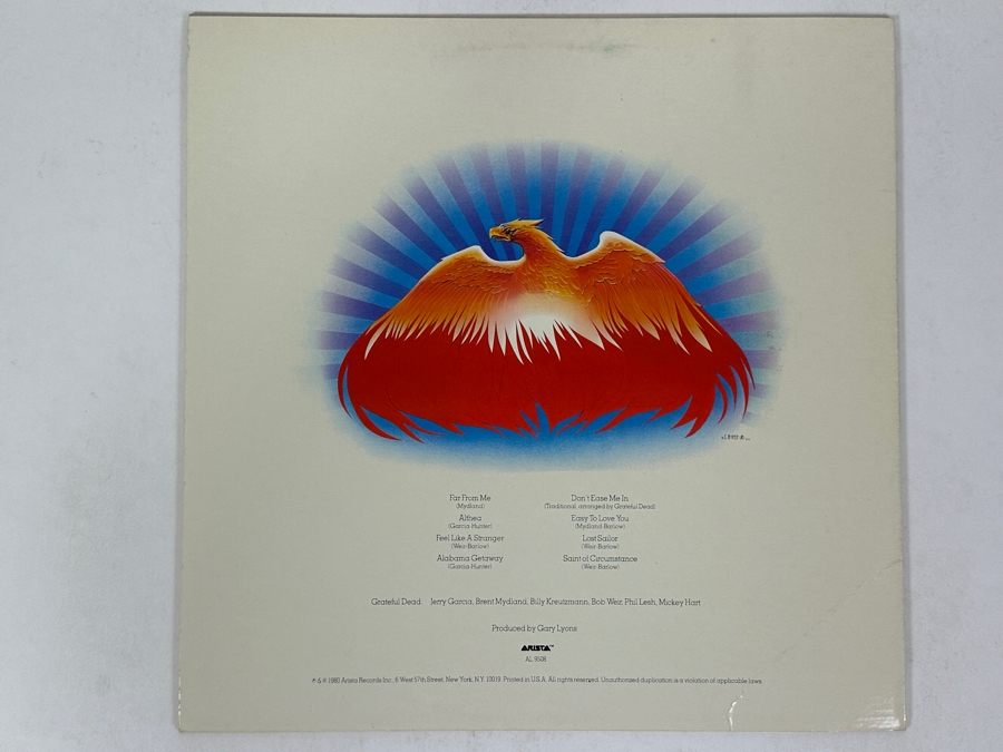Grateful Dead - Go To Heaven. Arista Records, AL 9508, 1980 Vinyl Record [Photo 2]