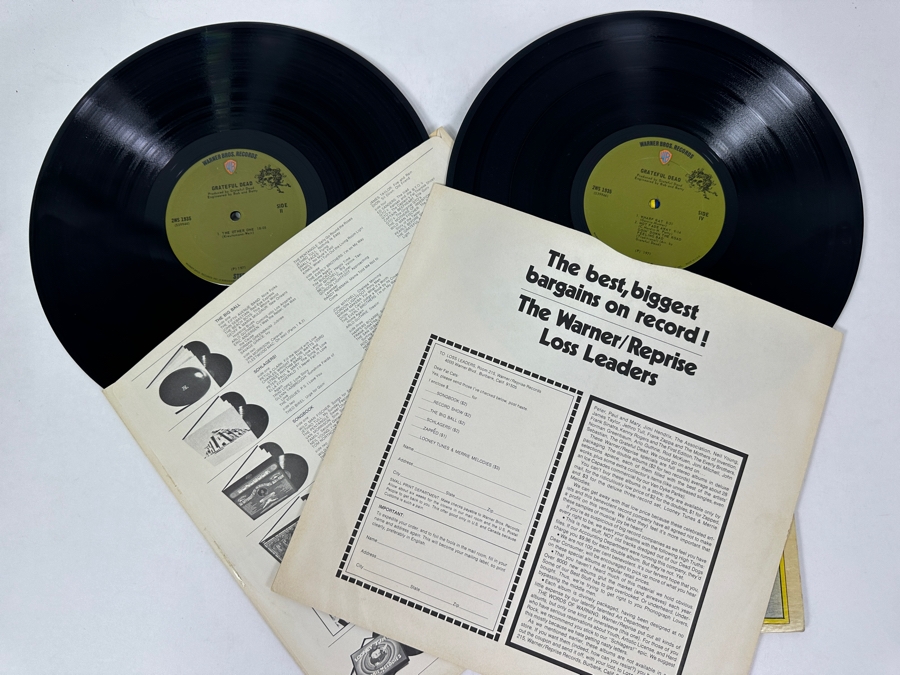 Grateful Dead - Skull And Roses, Warner Bros. Records, Double Album, 2WS 1935, 1971 Vinyl Record [Photo 4]