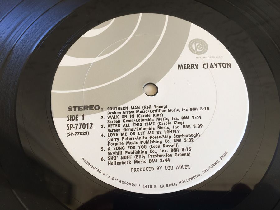 Merry Clayton ‎- Merry Clayton - Ode Records - SP 77012 [Photo 4]