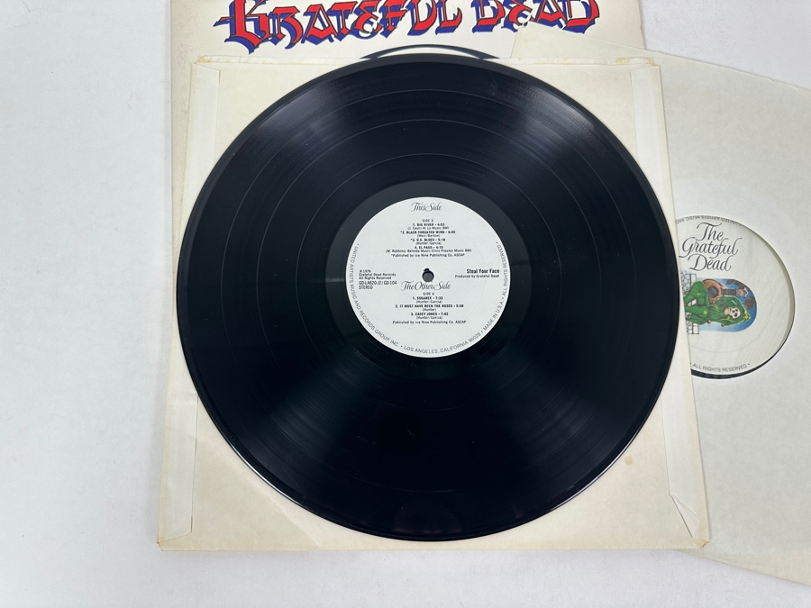 Grateful Dead - Steal Your Face Album, Grateful Dead Records, GD-LA620-J2/GD-104, 1976 2 x Vinyl Record [Photo 6]