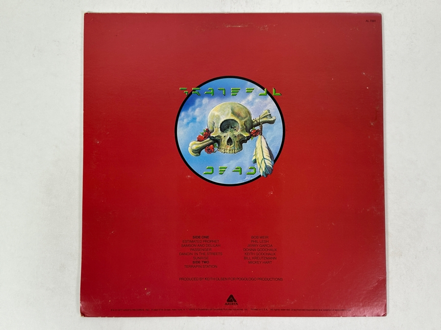 Grateful Dead - Terrapin Station - Arista AL 7001 1977 Vinyl Record [Photo 2]