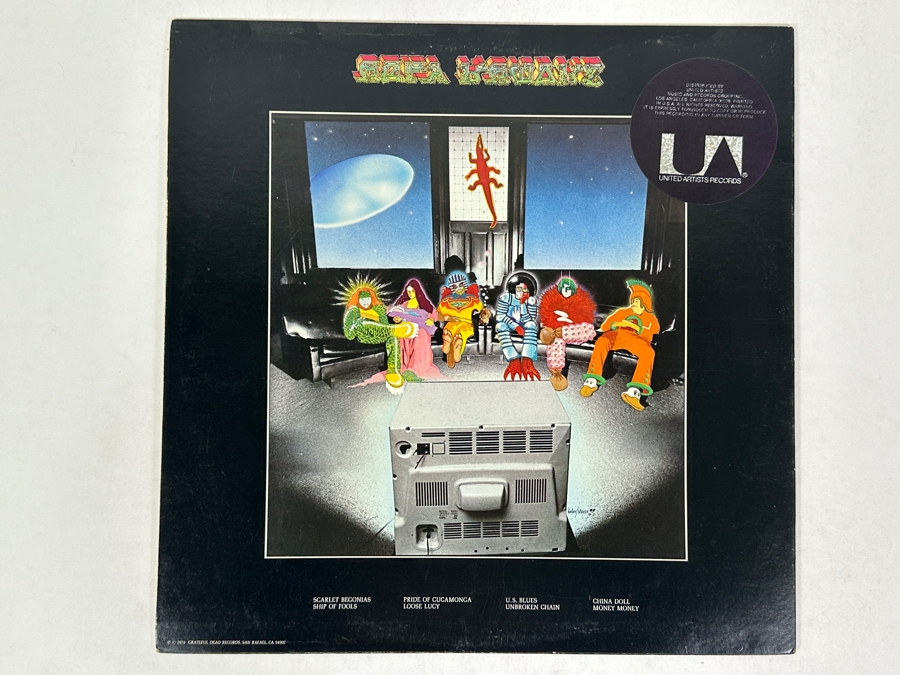 Authentic Grateful Dead - From The Mars Hotel, Grateful Dead Records, GD-102, 1974 Vinyl Record [Photo 2]
