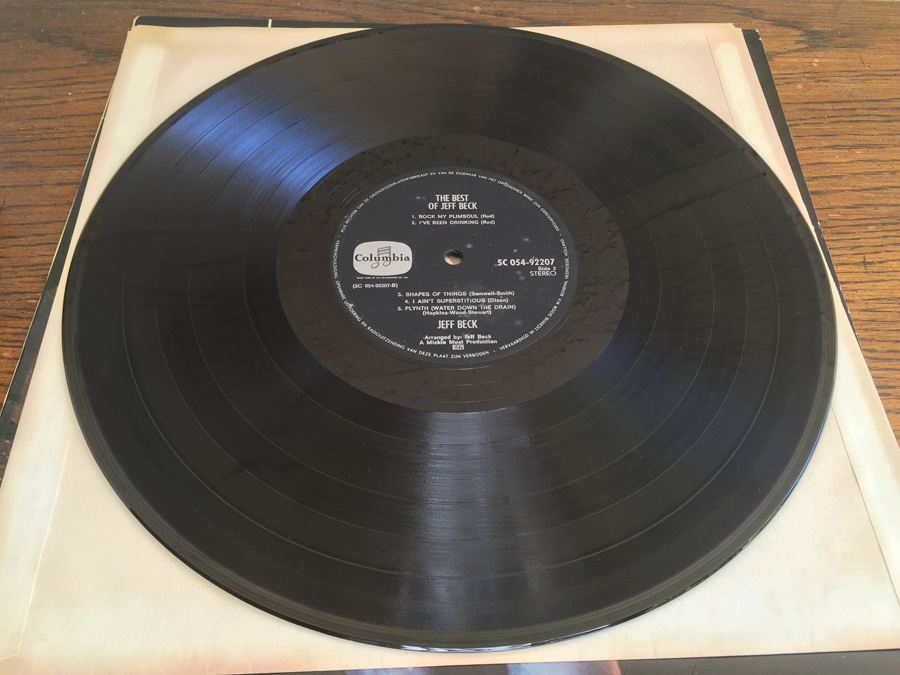 Jeff Beck ‎- The Best Of Jeff Beck - Columbia ‎- 5C 054-92207 [Photo 5]