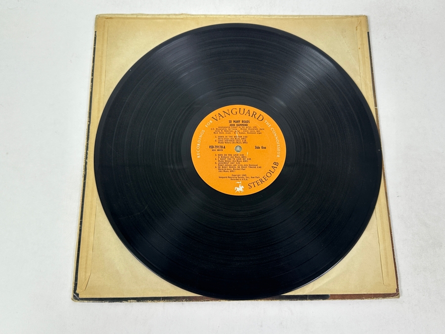 John Hammond - So Many Roads - Vanguard, VSD-79178, 1965. Vinyl Record [Photo 3]