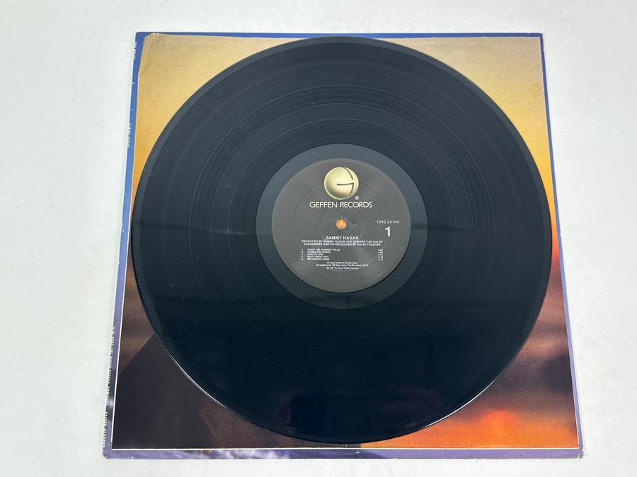 Sammy Hagar - Sammy Hagar Geffen Records GHS 24144 1987 Vinyl Record [Photo 4]