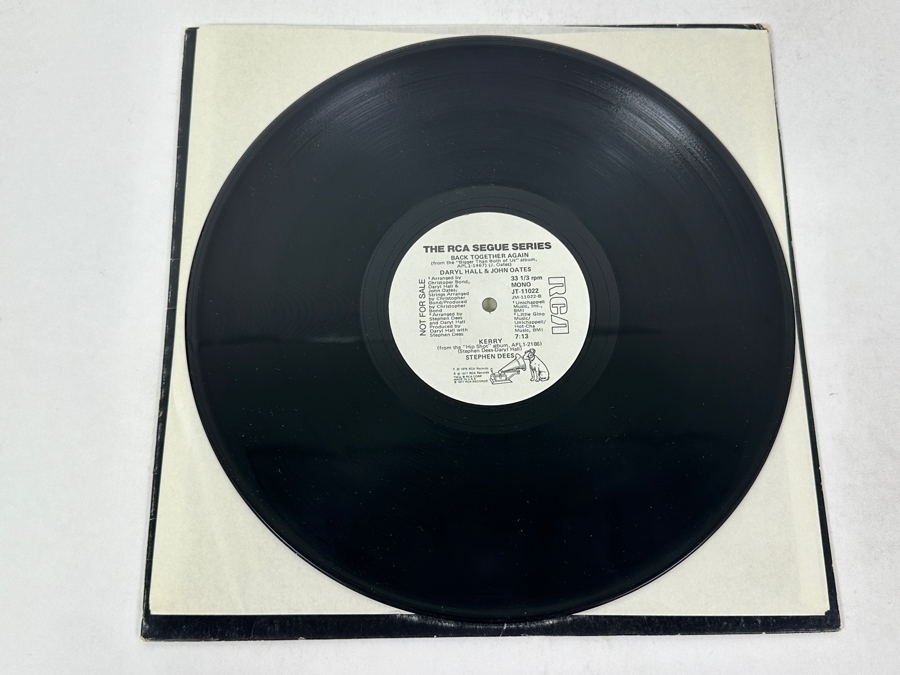 Daryl Hall & John Oates - The RCA Segue Series (From Bigger Than Both Of Us Album), RCA Records, APL1-1467, 1977 Vinyl Record Promo Copy [Photo 4]