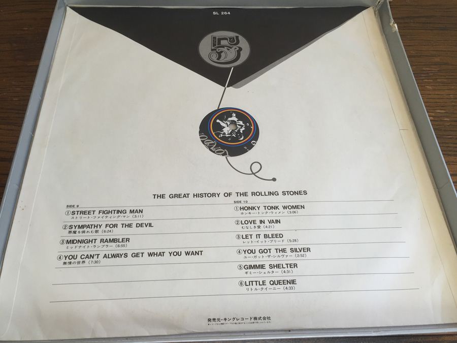 Rolling Stones, The ‎- The Great History Of - London Records ‎- SL260/4 - 5 × Vinyl Box Set - JAPAN [Photo 29]