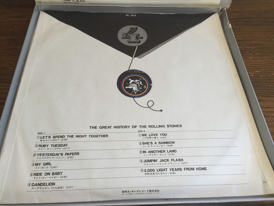 Rolling Stones, The ‎- The Great History Of - London Records ‎- SL260/4 - 5 × Vinyl Box Set - JAPAN [Photo 23]
