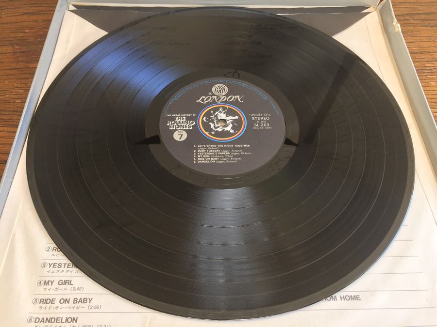 Rolling Stones, The ‎- The Great History Of - London Records ‎- SL260/4 - 5 × Vinyl Box Set - JAPAN [Photo 25]