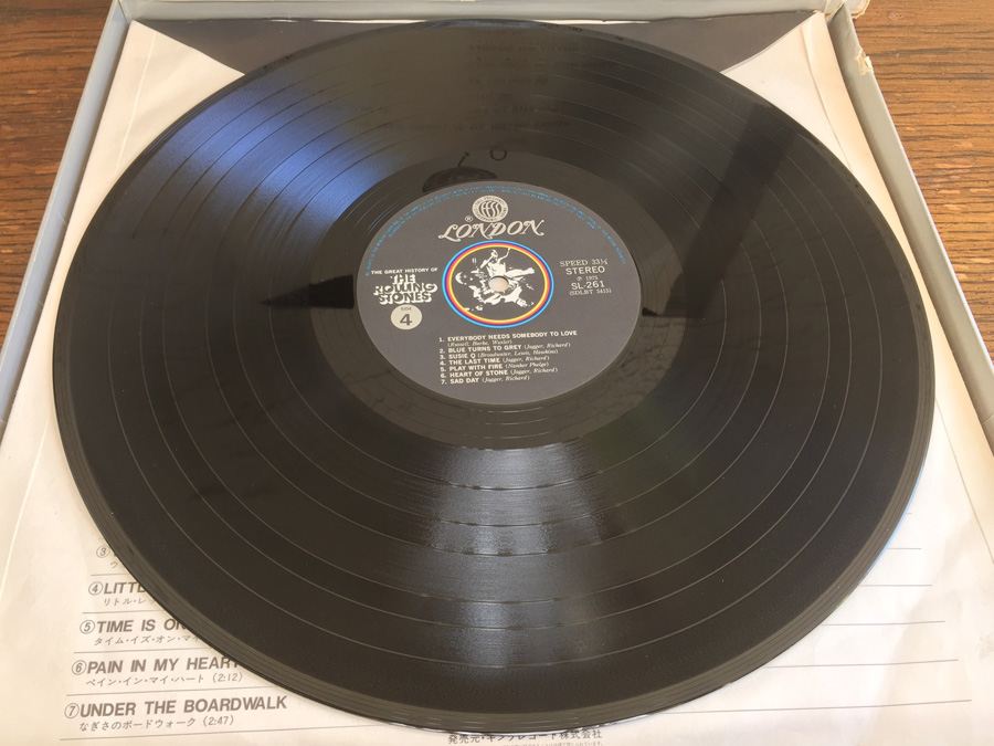Rolling Stones, The ‎- The Great History Of - London Records ‎- SL260/4 - 5 × Vinyl Box Set - JAPAN [Photo 17]