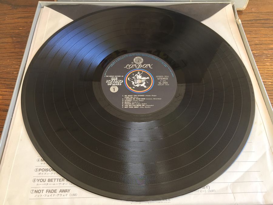 Rolling Stones, The ‎- The Great History Of - London Records ‎- SL260/4 - 5 × Vinyl Box Set - JAPAN [Photo 9]