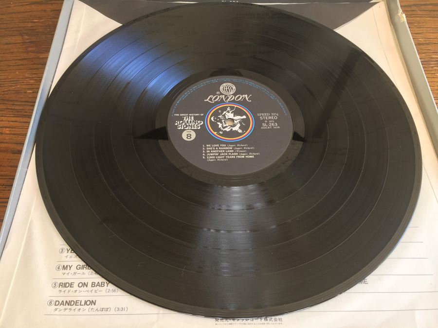 Rolling Stones, The ‎- The Great History Of - London Records ‎- SL260/4 - 5 × Vinyl Box Set - JAPAN [Photo 27]