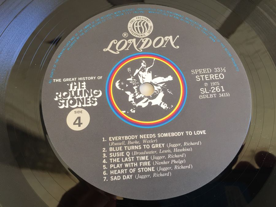 Rolling Stones, The ‎- The Great History Of - London Records ‎- SL260/4 - 5 × Vinyl Box Set - JAPAN [Photo 18]