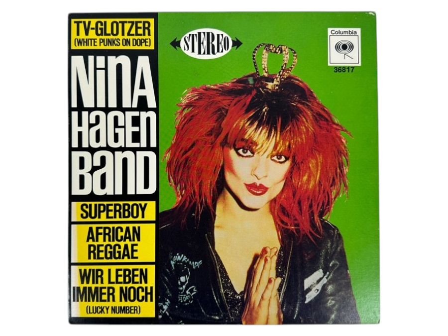 Nina Hagen Band - TV-Glotzer (White Punks On Dope) Columbia 36817 1978 Vinyl Record