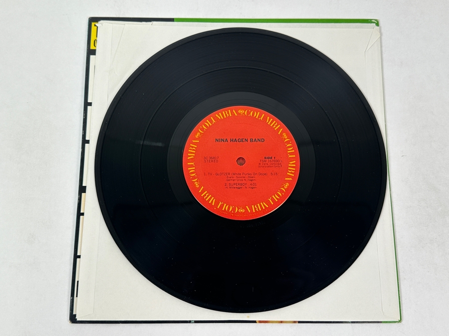 Nina Hagen Band - TV-Glotzer (White Punks On Dope) Columbia 36817 1978 Vinyl Record [Photo 3]