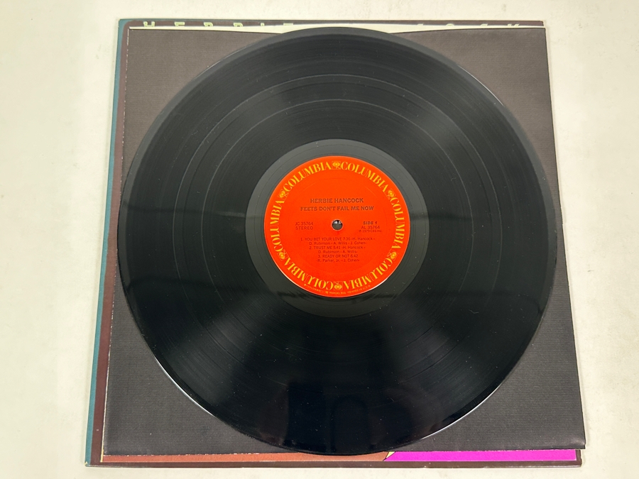 Herbie Hancock - Feets Don't Fail Me Now - Columbia JC 35764 1979 Vinyl Record [Photo 4]